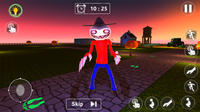 Horror Head Scary Monster Game Screenshot
