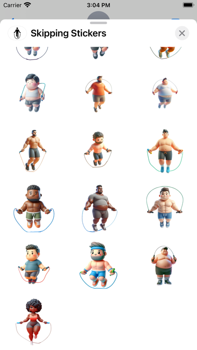 Screenshot #3 pour Skipping Stickers