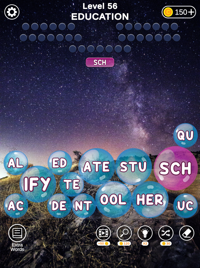 Word Bubbles - Relax Word Game