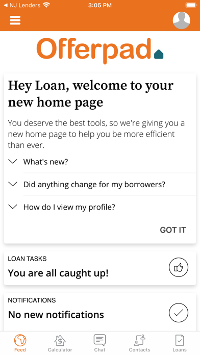 Offerpad Home Loans Screenshot