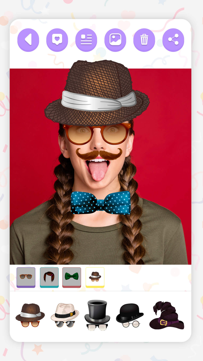 Face Stickers Selfie Camera