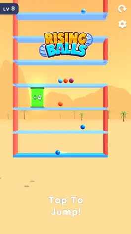 Game screenshot Rising Balls! apk