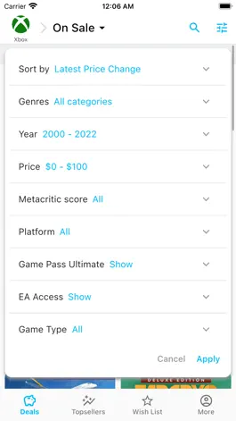 Game screenshot CheapCharts Games hack