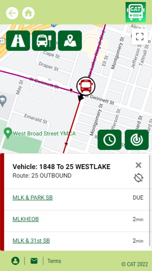 #2. CAT Tracker (iOS) 由: Chatham Area Transit