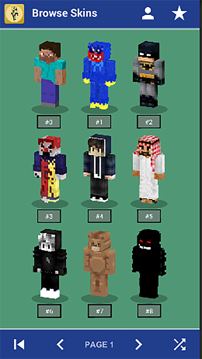 Last Skins for Mcpe