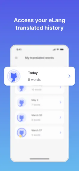 Game screenshot eLang Words: Train Vocabulary apk