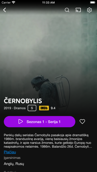 Telia Play LT Screenshot