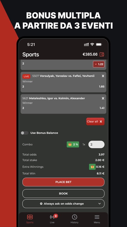 Signorbet.it screenshot-3
