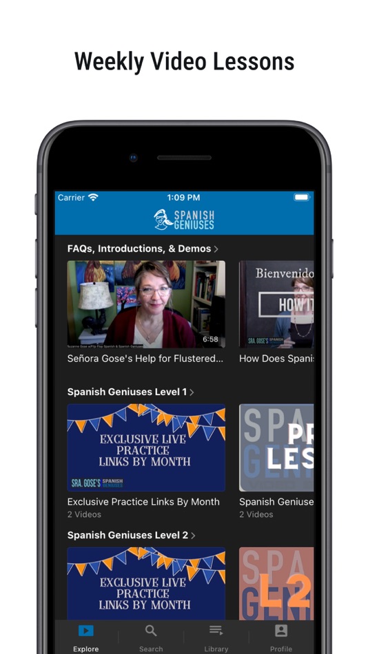 #2. Spanish Geniuses Video Course (iOS) 来自: Flip N Flop Learning, LLC