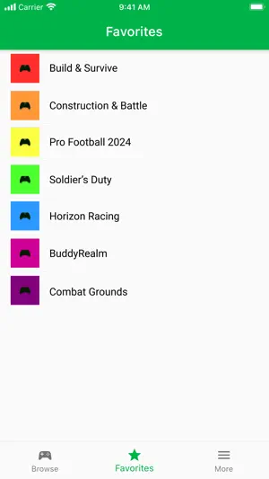 Game Pass list for Xbox XCloud screenshot 3