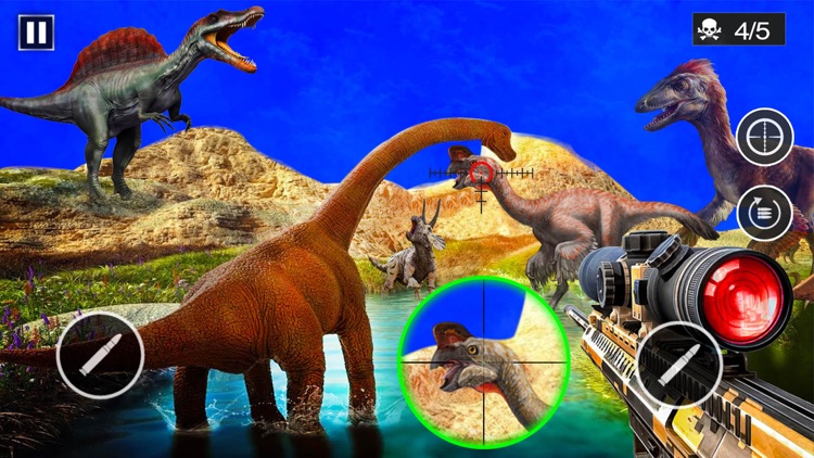 Wild Dino Hunting Games