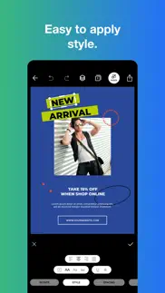 flyer poster design maker app iphone screenshot 4
