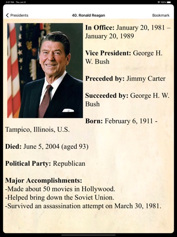 U.S.A. Presidents Pocket Ref.のおすすめ画像5
