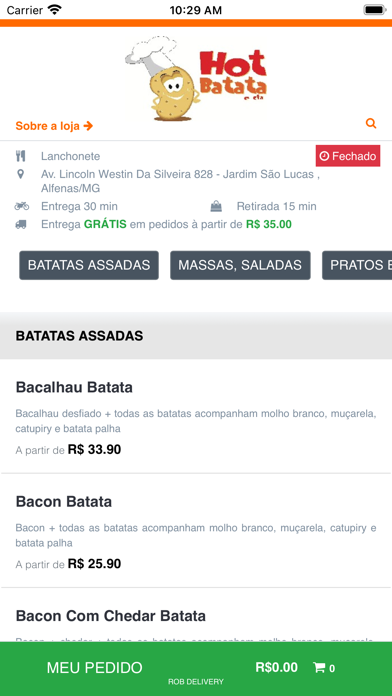 Hot Batata e Cia Screenshot