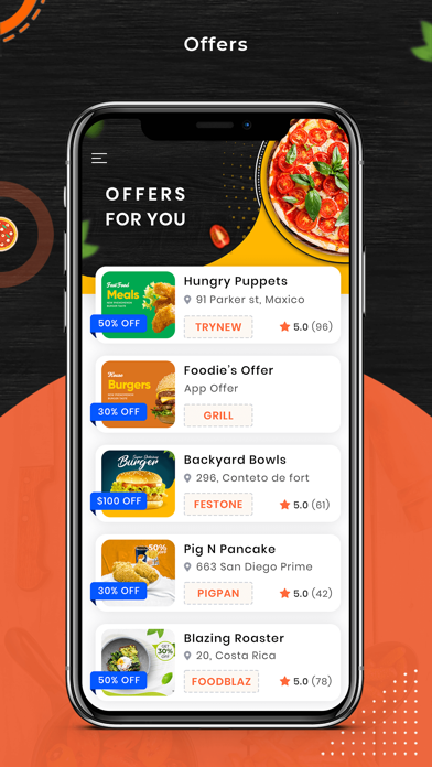 Foodie Food delivery - User Screenshot