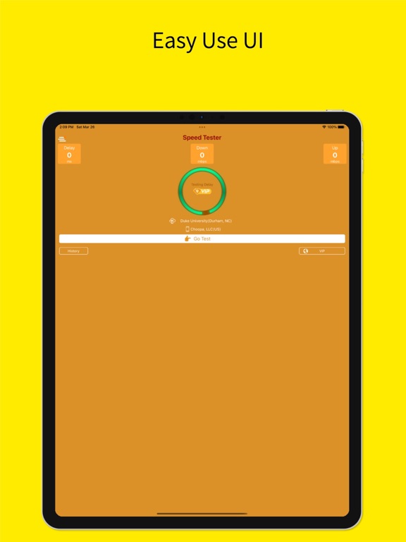 Speed Tester-net speed check iPad screenshot 4 - Utilities app
