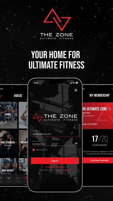 The Zone Ultimate Fitness Screenshot