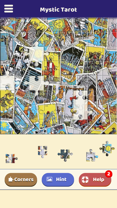 Mystic Tarot Puzzle Screenshot