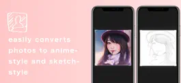 Game screenshot Convert Anime Sketch mod apk