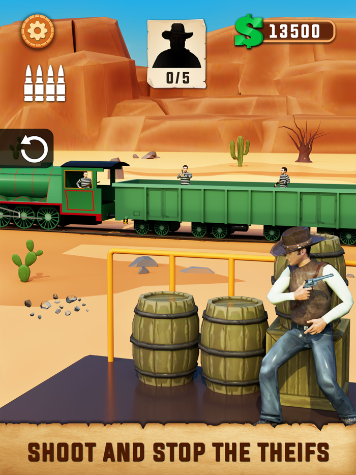 Wild West Cowboy-Shooting Game