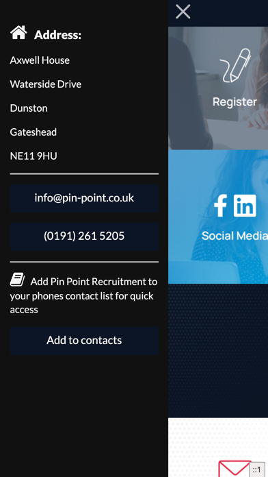 Pin Point Recruitment Screenshot