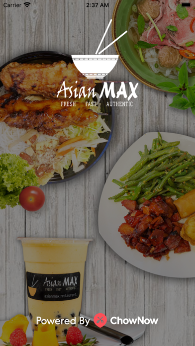 Asian Max Restaurant Screenshot
