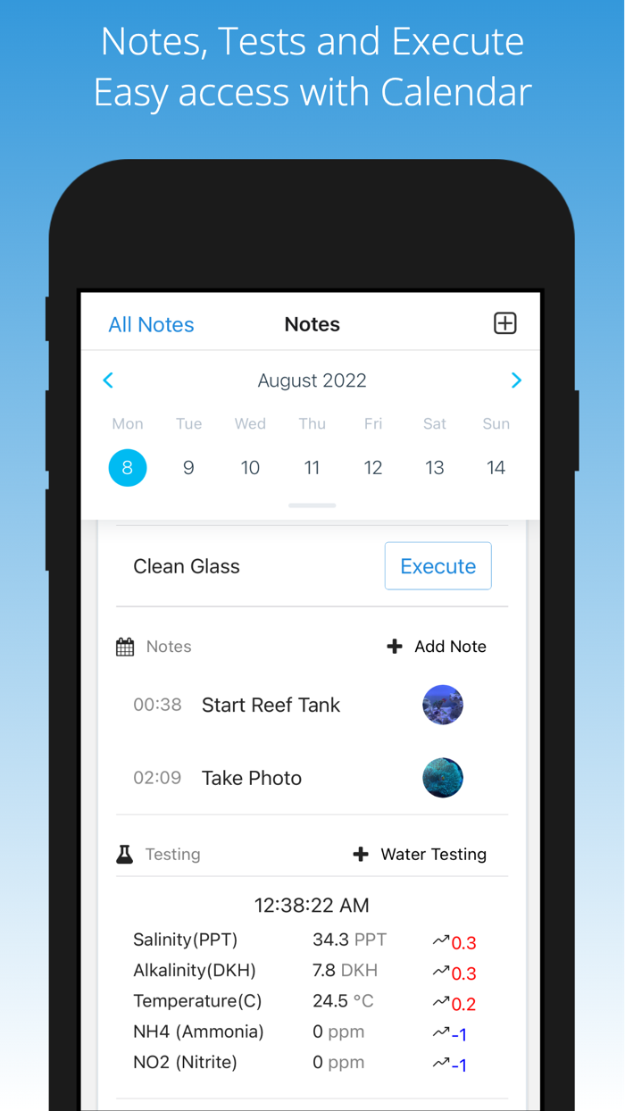 My Aquarium - Keeping Note