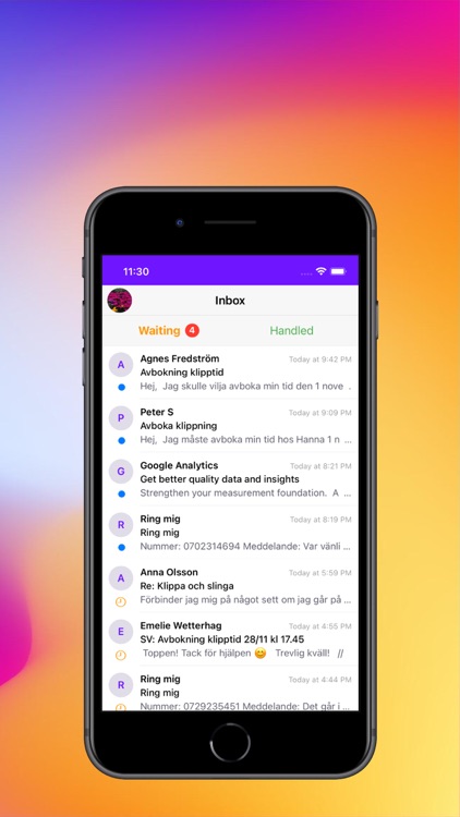 Brief - Customer messaging