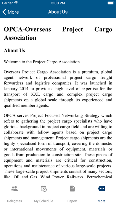 OPCA One2One Screenshot