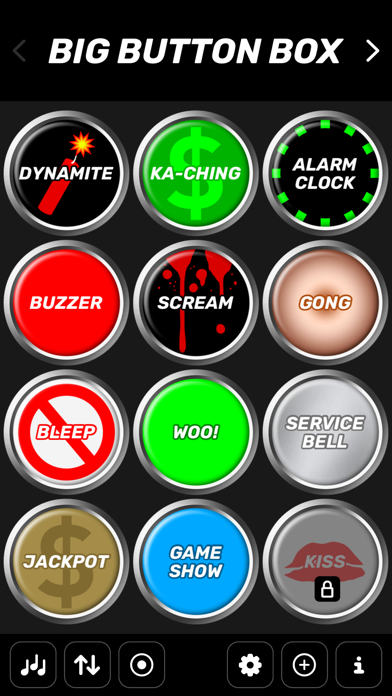 Screenshot #1 pour Big Button Box Lite - sounds