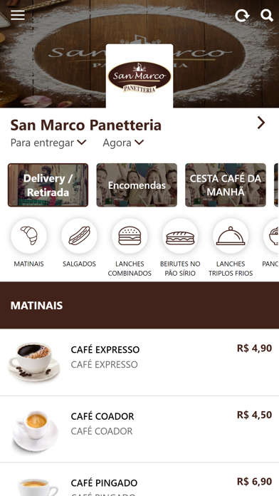 San Marco Panetteria Screenshot