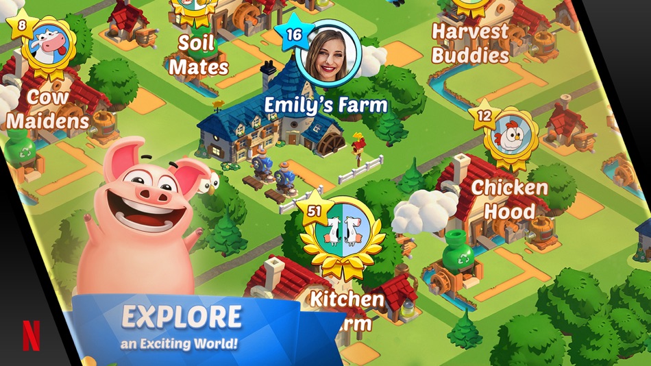 #3. Country Friends (iOS) От: Netflix, Inc.