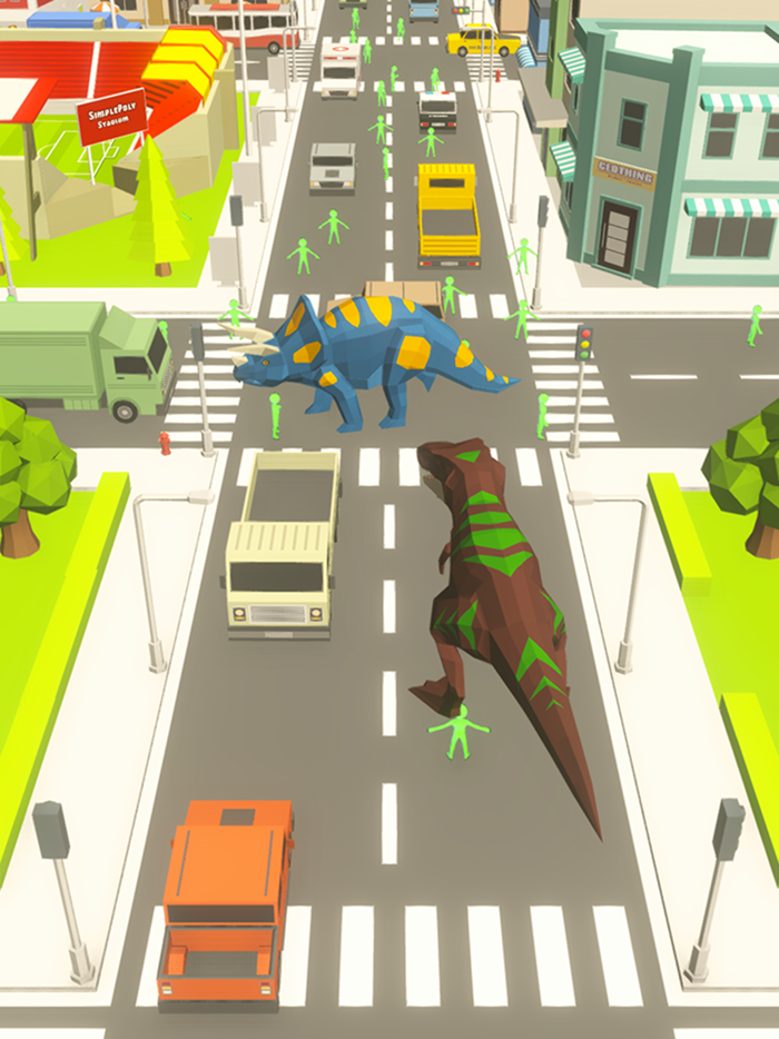 Dinosaur Rampage Dino Games