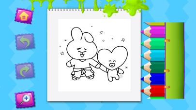 Coloring Bt21 for bts Screenshot