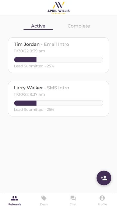 April Willis Consulting Screenshot