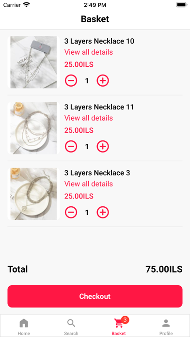 Chic accessories Screenshot