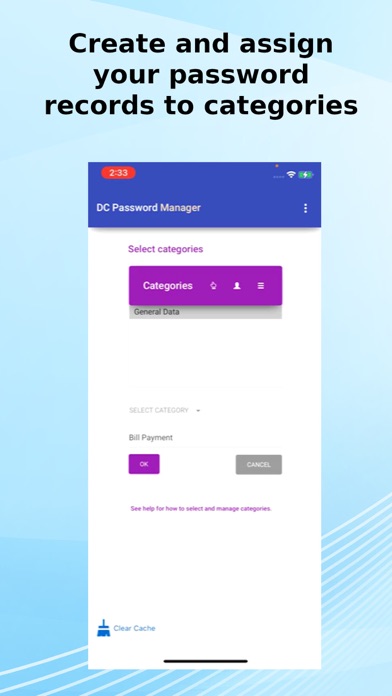 DC Password Manager Screenshot