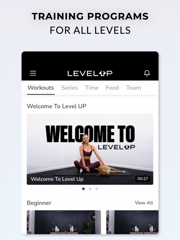 Screenshot #5 pour Level Up: Fitness App