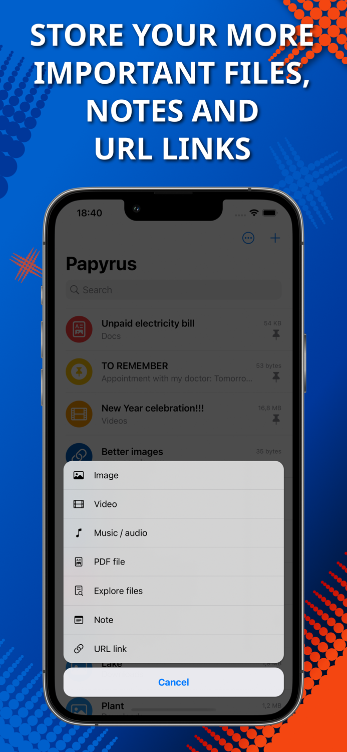 Papyrus Files and more