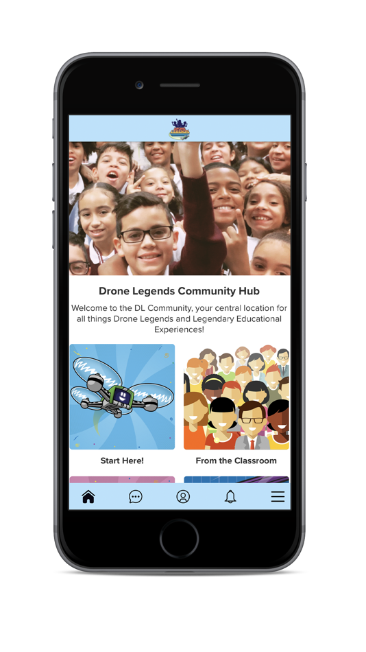 #1. The Drone Legends Community (iOS) By: Dynamic Learning Experiences, LLC