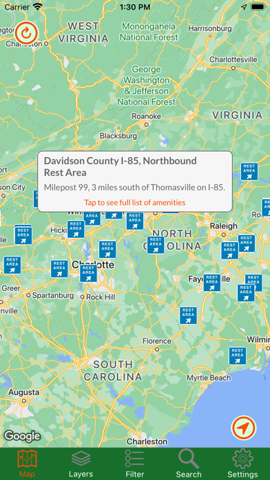 North Carolina Traveler Screenshot