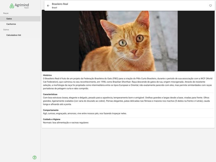 Compendio de Raças e Especies