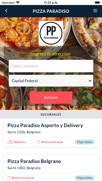 Pizza Paradiso Screenshot