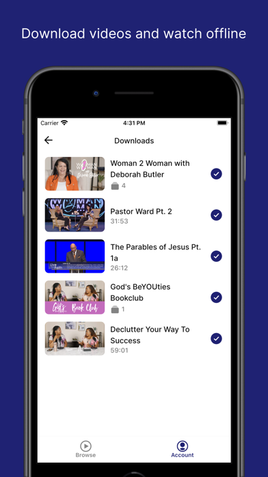 Faith Word Network Screenshot