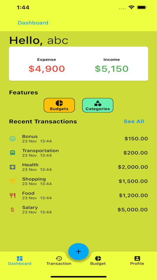 Expense tracker budget money - 1.2.1 - (iOS)