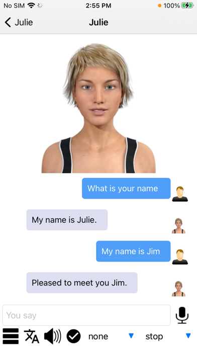 My Virtual Girlfriend Julie Screenshot