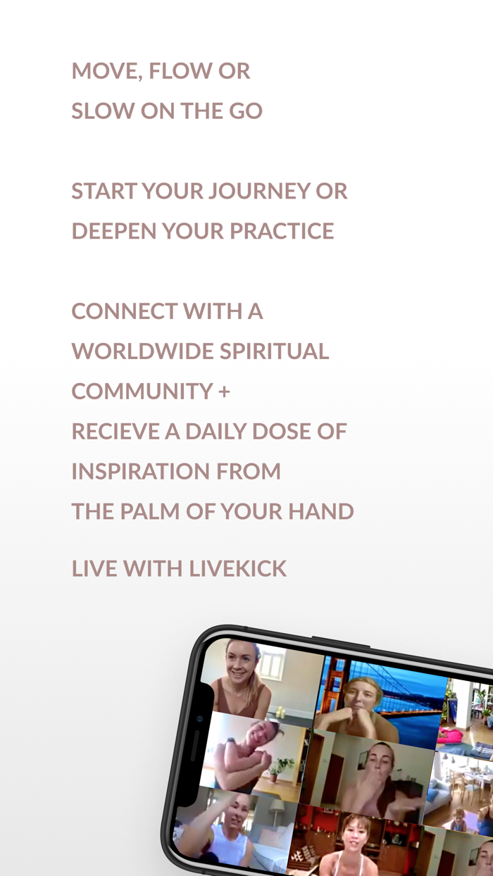 Livekick - Live Virtual Yoga