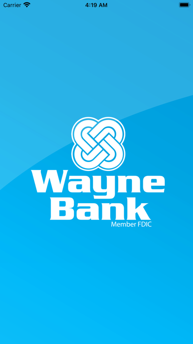 Wayne Bank Mobile Screenshot
