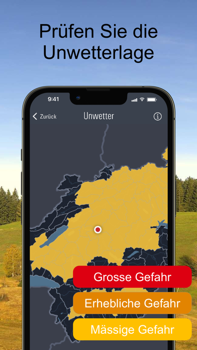 Wetter Alarm Schweiz - Meteoのおすすめ画像7