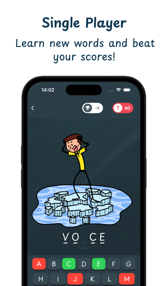 #1. Guess words: Guess-iceable (iOS) 게시자: Hrvoje Vukovic